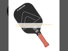 Sıcak Baskı Hafif Grafit Pickleball Paddle Set Özel Logo