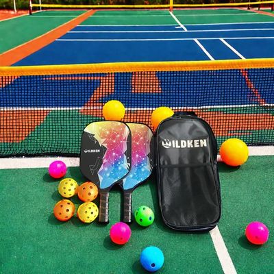 quality 220g cam lif pickleball kürek seti 2 kürekle 4 top / 1 poşet USAPA onaylı factory